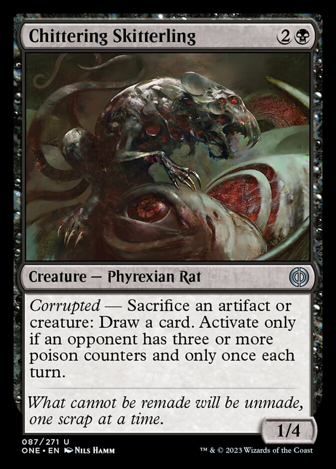 Chittering Skitterling [Phyrexia: All Will Be One] | Lots Moore NSW