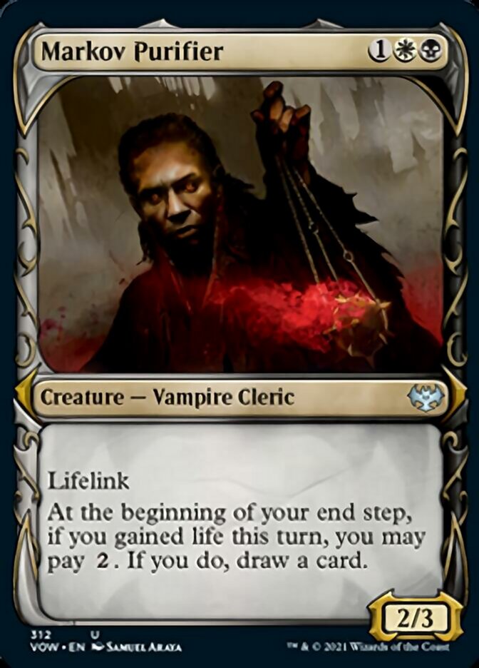 Markov Purifier (Showcase Fang Frame) [Innistrad: Crimson Vow] | Lots Moore NSW