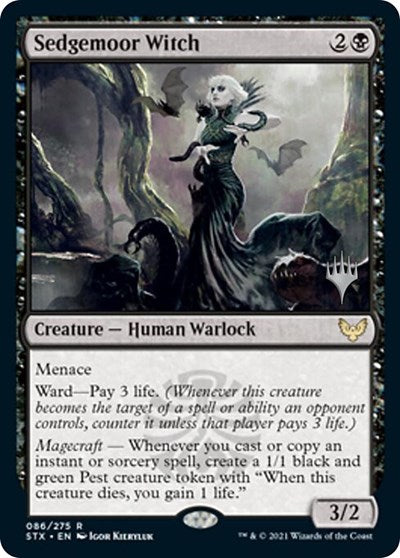 Sedgemoor Witch (Promo Pack) [Strixhaven: School of Mages Promos] | Lots Moore NSW