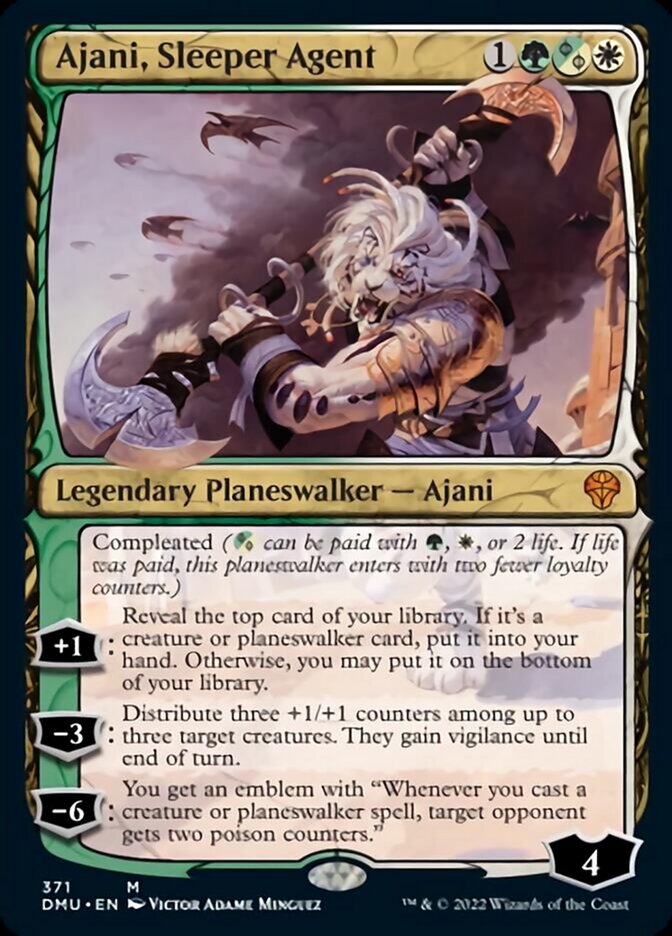 Ajani, Sleeper Agent (Showcase) [Dominaria United] | Lots Moore NSW