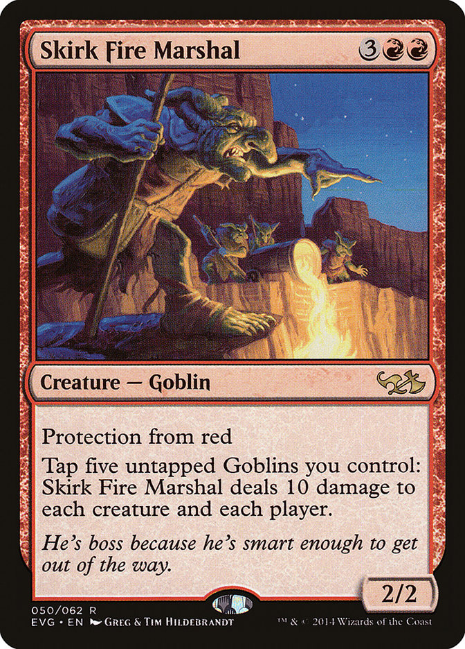 Skirk Fire Marshal (Elves vs. Goblins) [Duel Decks Anthology] | Lots Moore NSW