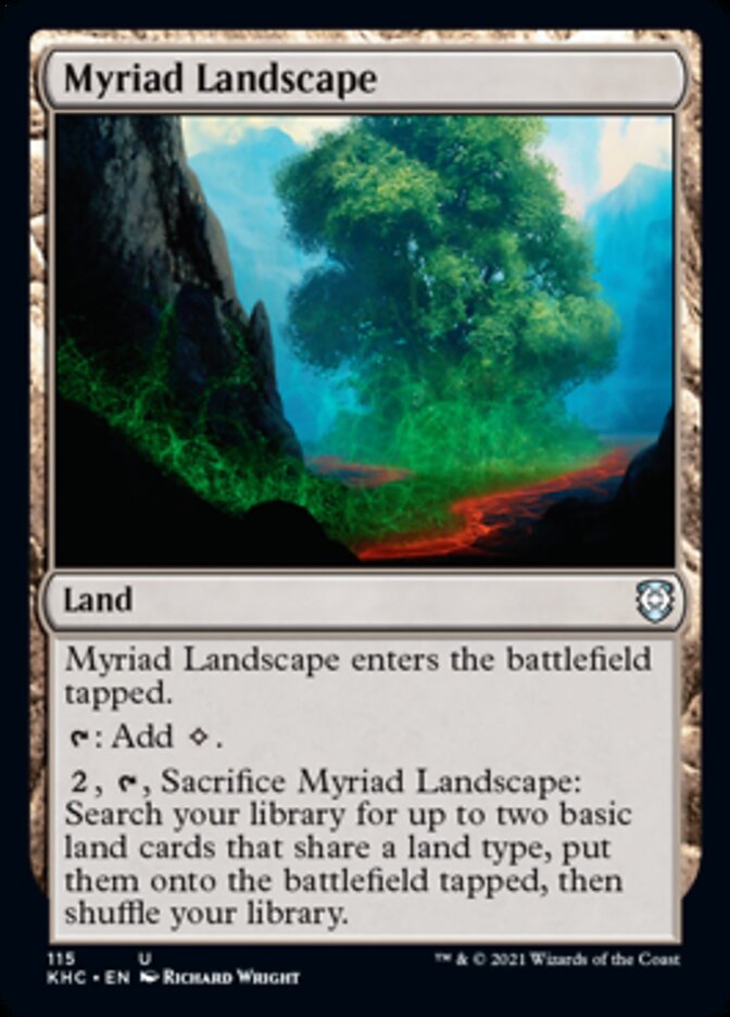 Myriad Landscape [Kaldheim Commander] | Lots Moore NSW