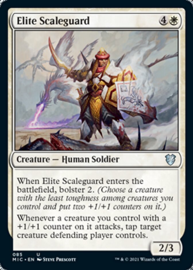 Elite Scaleguard [Innistrad: Midnight Hunt Commander] | Lots Moore NSW