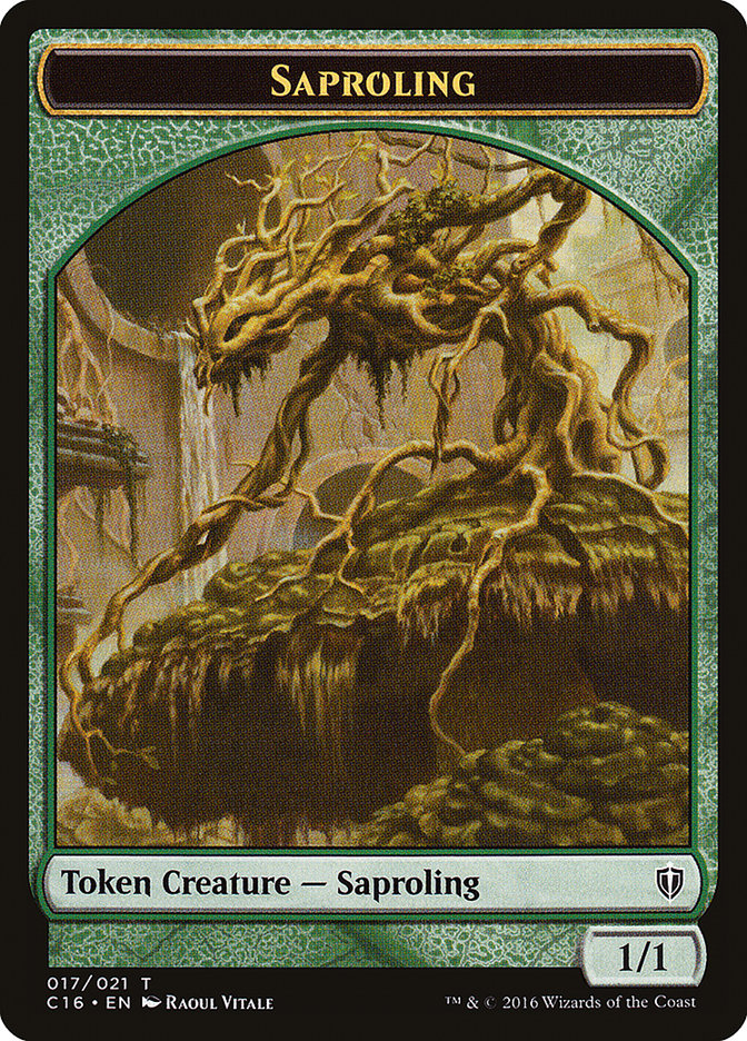 Saproling (017/021) [Commander 2016 Tokens] | Lots Moore NSW