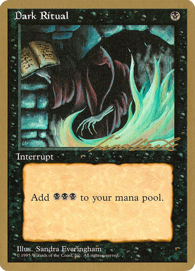 Dark Ritual (Leon Lindback) [Pro Tour Collector Set] | Lots Moore NSW