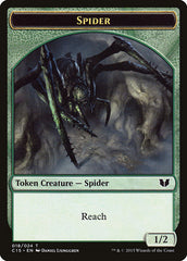 Saproling // Spider Double-Sided Token [Commander 2015 Tokens] | Lots Moore NSW