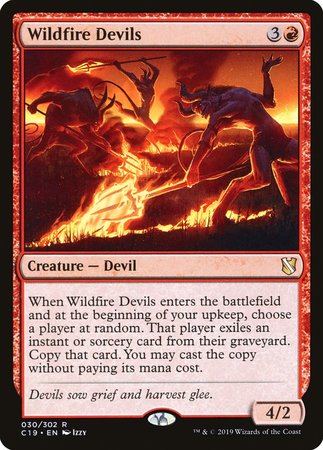 Wildfire Devils [Commander 2019] | Lots Moore NSW