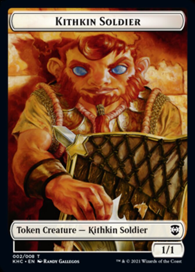 Kithkin Soldier [Kaldheim Commander Tokens] | Lots Moore NSW