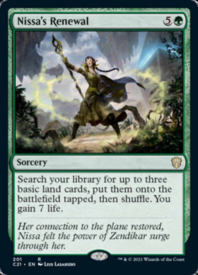 Nissa's Renewal [Commander 2021] | Lots Moore NSW