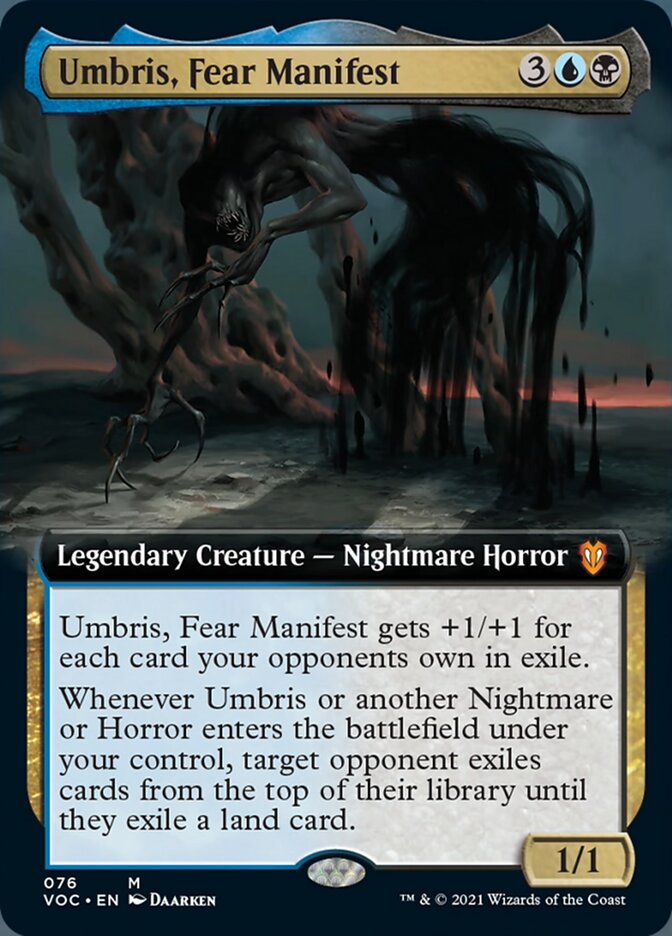 Umbris, Fear Manifest (Extended) [Innistrad: Crimson Vow Commander] | Lots Moore NSW