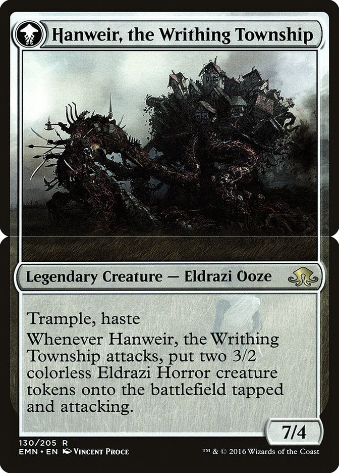 Hanweir, the Writhing Township [Eldritch Moon Prerelease Promos] | Lots Moore NSW