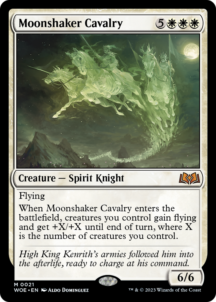 Moonshaker Cavalry [Wilds of Eldraine] | Lots Moore NSW