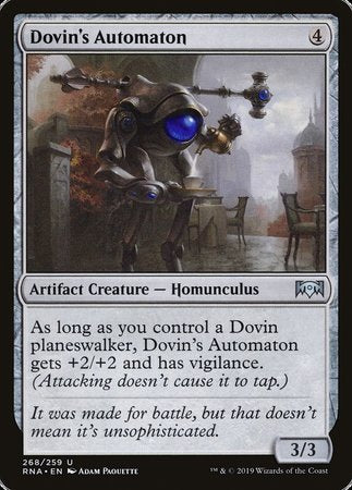 Dovin's Automaton [Ravnica Allegiance] | Lots Moore NSW