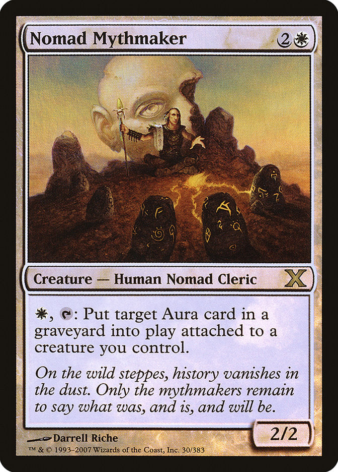 Nomad Mythmaker (Premium Foil) [Tenth Edition] | Lots Moore NSW