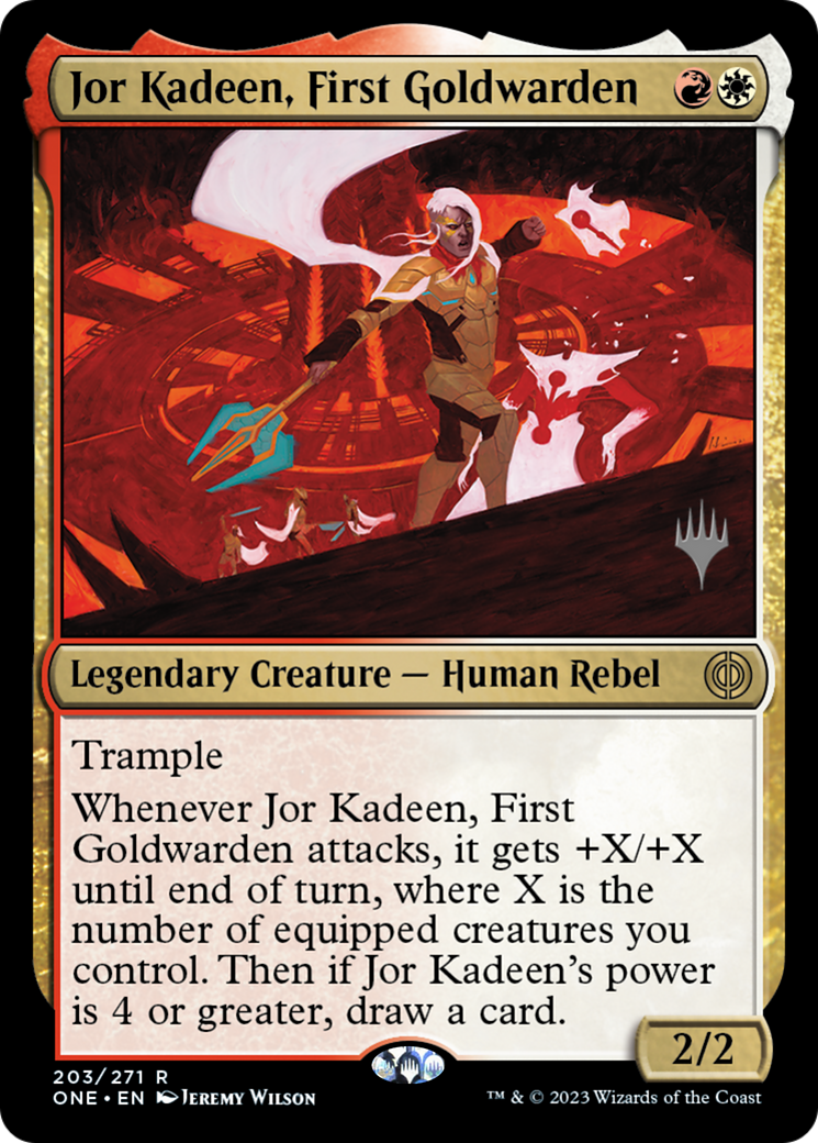 Jor Kadeen, First Goldwarden (Promo Pack) [Phyrexia: All Will Be One Promos] | Lots Moore NSW