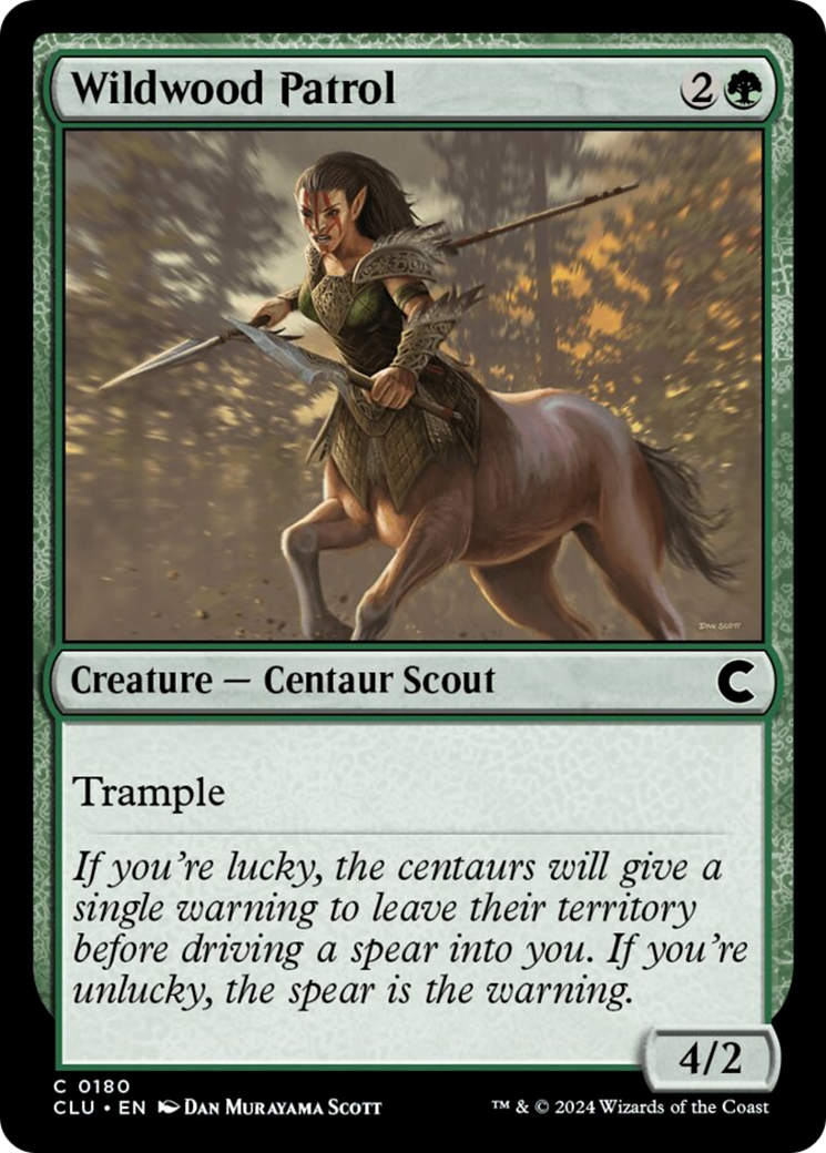Wildwood Patrol [Ravnica: Clue Edition] | Lots Moore NSW
