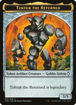 Tuktuk the Returned Token [Commander Anthology Volume II Tokens] | Lots Moore NSW