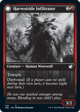 Harvesttide Infiltrator // Harvesttide Assailant [Innistrad: Double Feature] | Lots Moore NSW