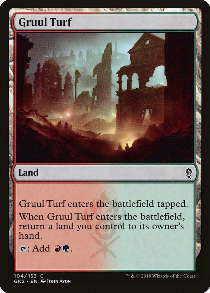Gruul Turf [Ravnica Allegiance Guild Kit] | Lots Moore NSW