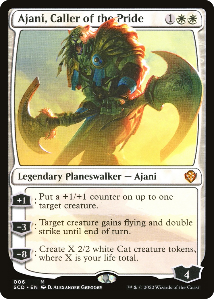 Ajani, Caller of the Pride [Starter Commander Decks] | Lots Moore NSW