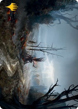 Overgrown Farmland Art Card (Gold-Stamped Signature) [Innistrad: Midnight Hunt Art Series] | Lots Moore NSW