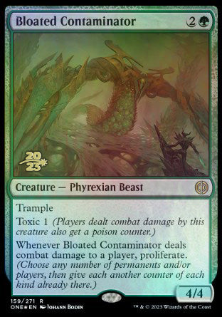 Bloated Contaminator [Phyrexia: All Will Be One Prerelease Promos] | Lots Moore NSW