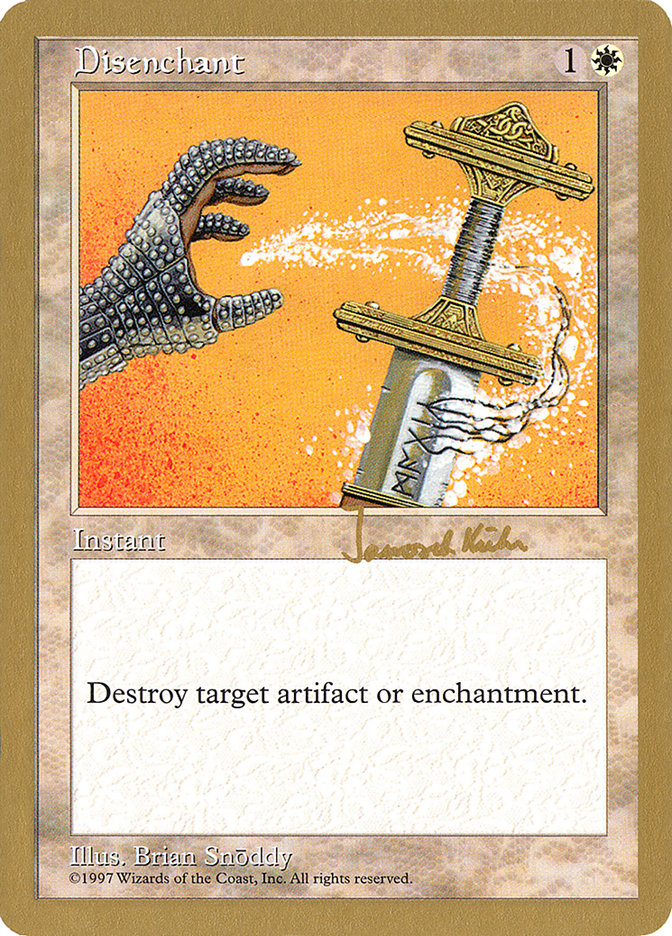 Disenchant (Janosch Kuhn) [World Championship Decks 1997] | Lots Moore NSW