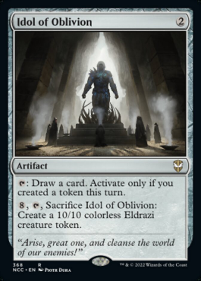Idol of Oblivion [Streets of New Capenna Commander] | Lots Moore NSW