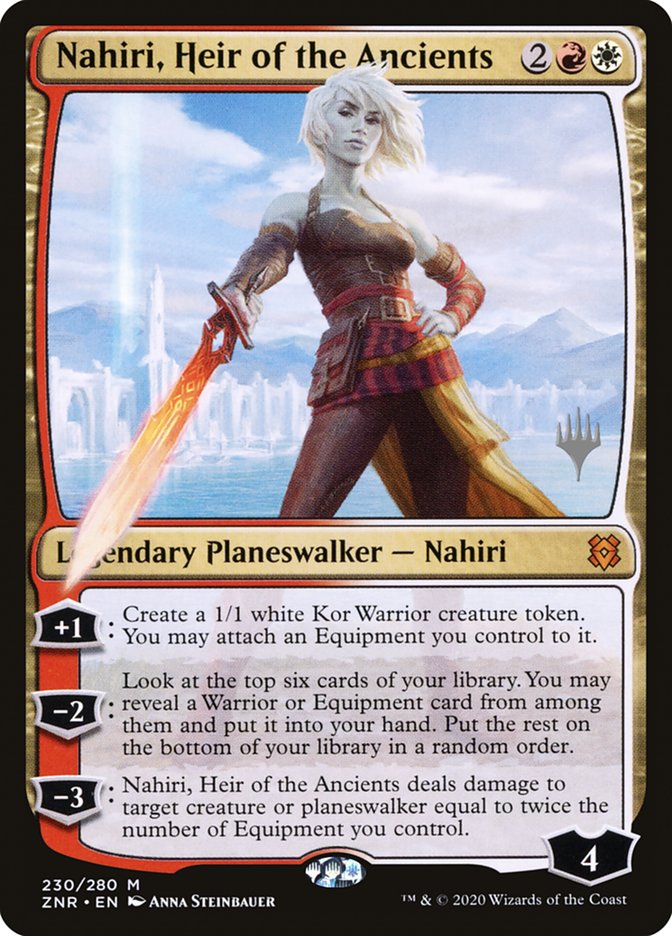 Nahiri, Heir of the Ancients (Promo Pack) [Zendikar Rising Promos] | Lots Moore NSW