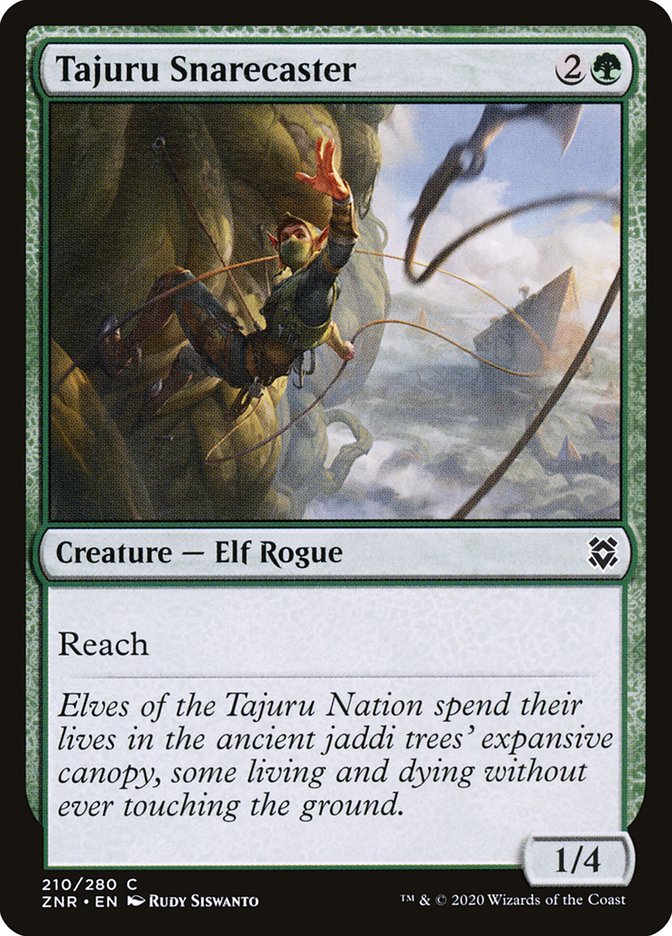 Tajuru Snarecaster [Zendikar Rising] | Lots Moore NSW