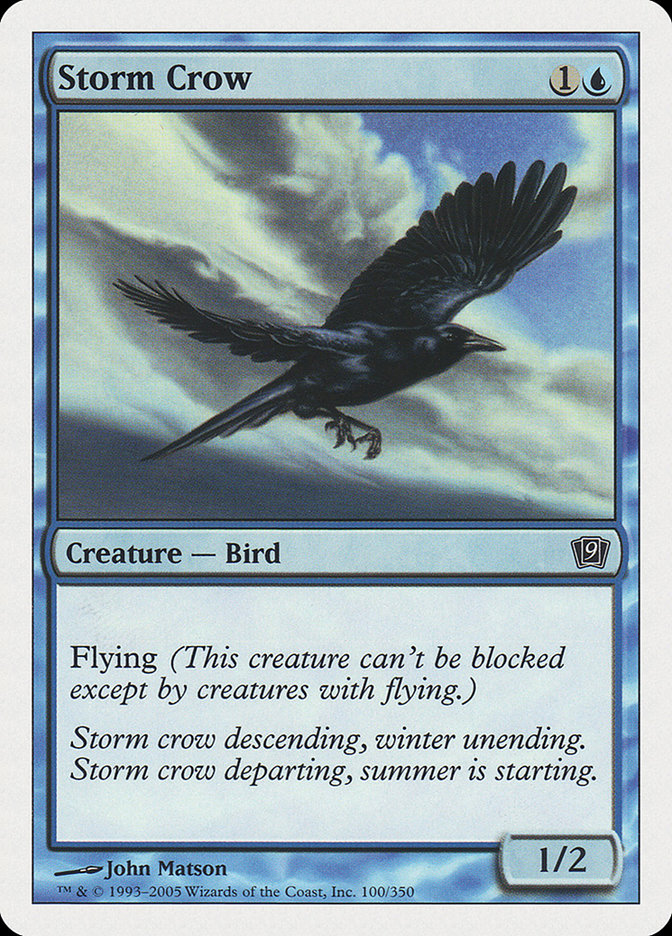 Storm Crow [Ninth Edition] | Lots Moore NSW