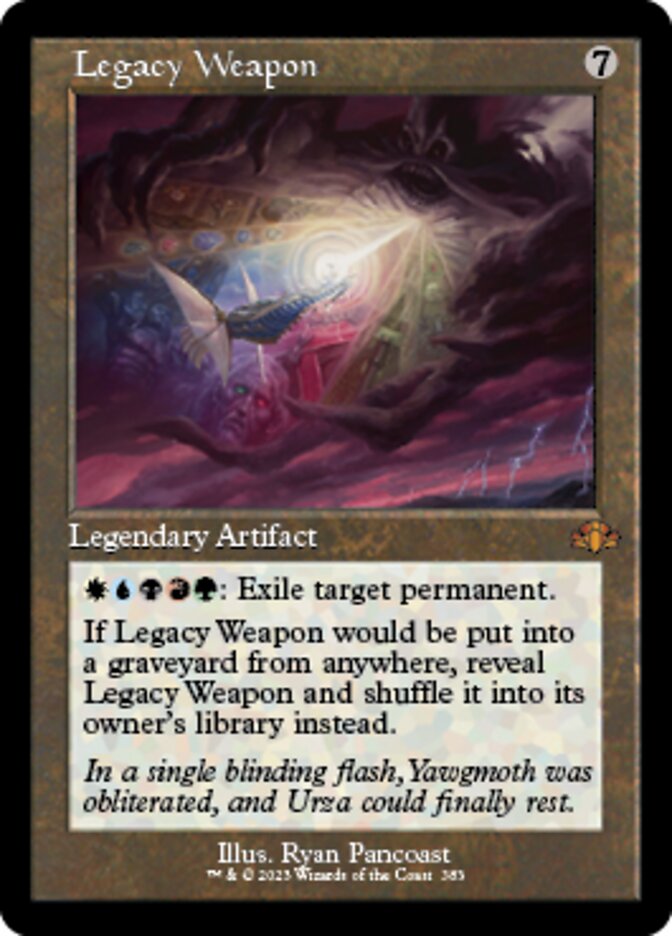 Legacy Weapon (Retro) [Dominaria Remastered] | Lots Moore NSW