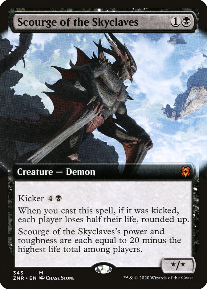 Scourge of the Skyclaves (Extended Art) [Zendikar Rising] | Lots Moore NSW