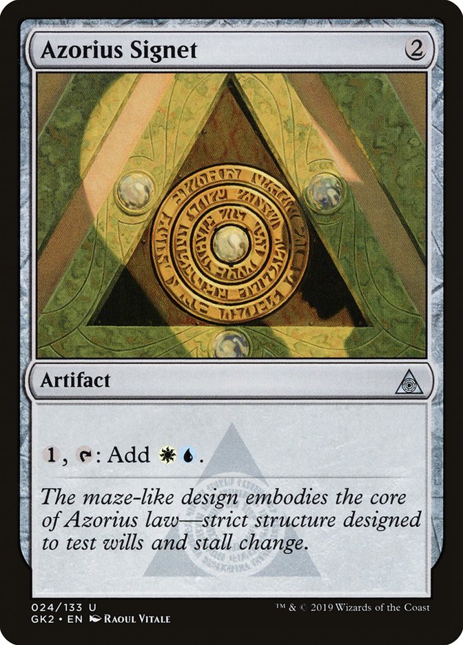 Azorius Signet [Ravnica Allegiance Guild Kit] | Lots Moore NSW