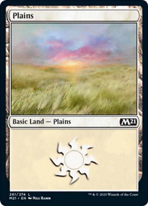 Plains (261) [Core Set 2021] | Lots Moore NSW