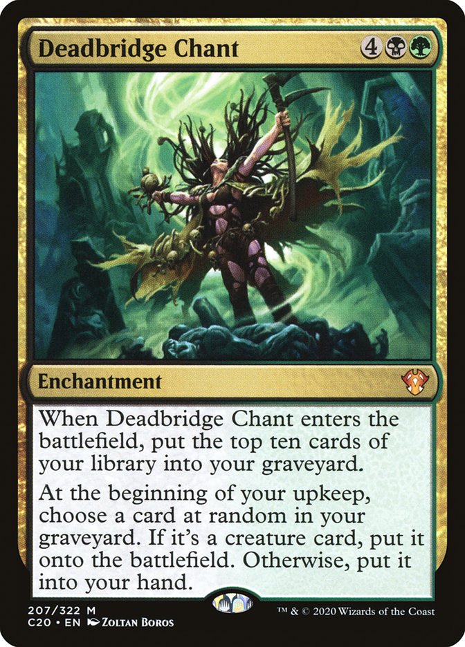 Deadbridge Chant [Commander 2020] | Lots Moore NSW
