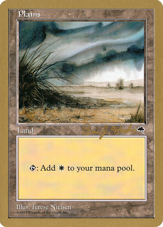 Plains (bh333) (Brian Hacker) [World Championship Decks 1998] | Lots Moore NSW