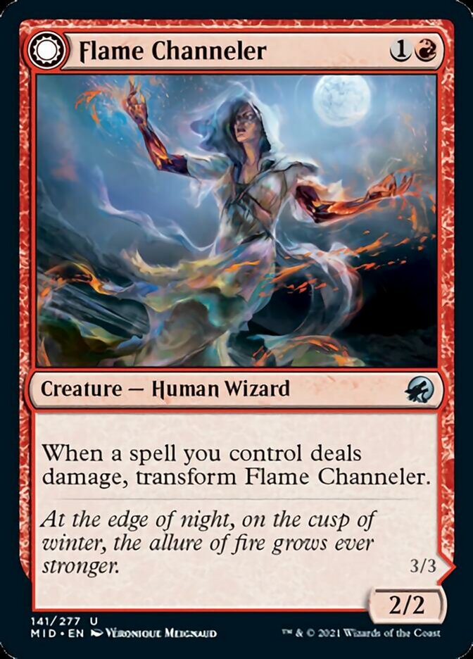 Flame Channeler // Embodiment of Flame [Innistrad: Midnight Hunt] | Lots Moore NSW
