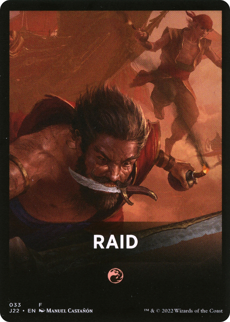 Raid Theme Card [Jumpstart 2022 Front Cards] | Lots Moore NSW