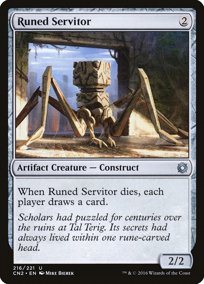 Runed Servitor [Conspiracy: Take the Crown] | Lots Moore NSW
