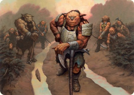 Hobgoblin Bandit Lord Art Card [Dungeons & Dragons: Adventures in the Forgotten Realms Art Series] | Lots Moore NSW