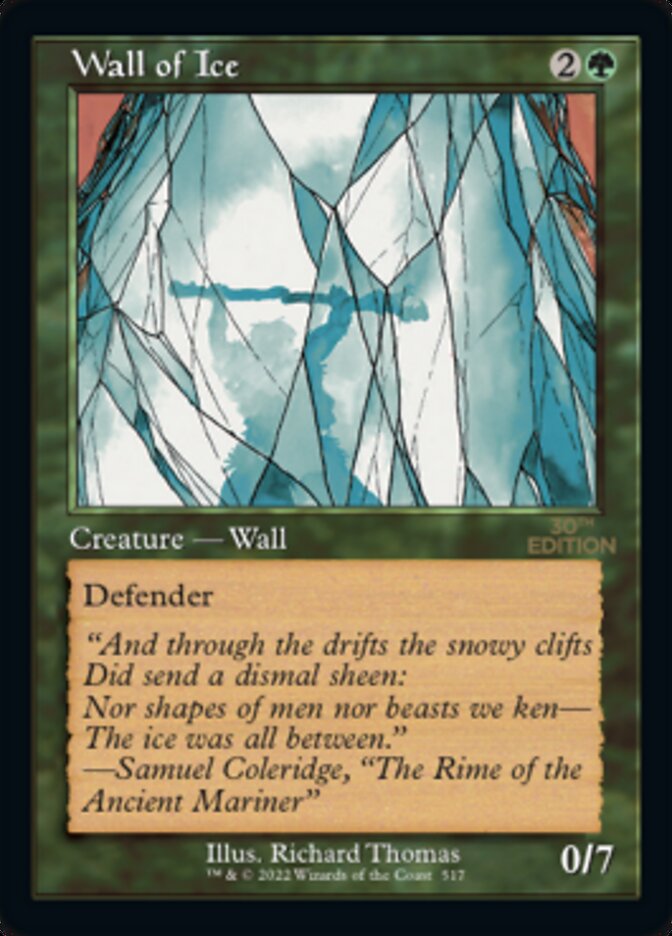 Wall of Ice (Retro) [30th Anniversary Edition] | Lots Moore NSW