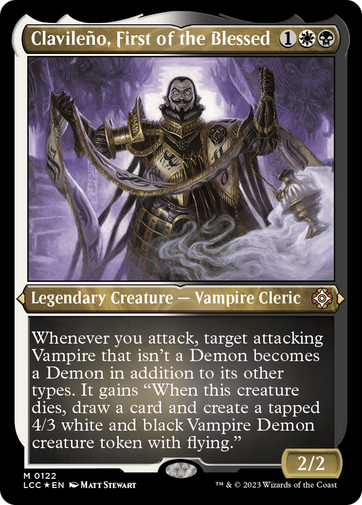 Clavileno, First of the Blessed (Display Commander) [The Lost Caverns of Ixalan Commander] | Lots Moore NSW