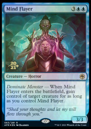 Mind Flayer [Dungeons & Dragons: Adventures in the Forgotten Realms Prerelease Promos] | Lots Moore NSW