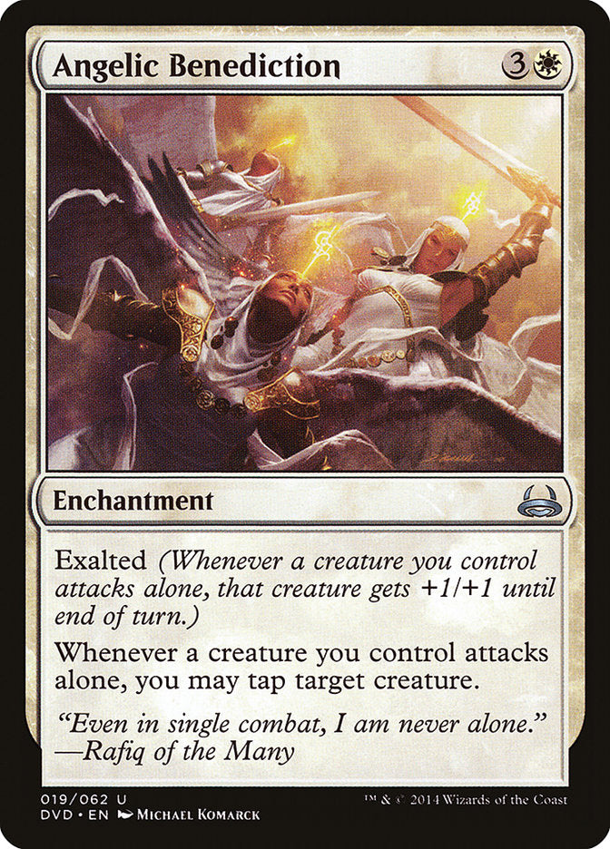 Angelic Benediction (Divine vs. Demonic) [Duel Decks Anthology] | Lots Moore NSW