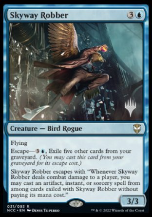 Skyway Robber (Promo Pack) [Streets of New Capenna Commander Promos] | Lots Moore NSW