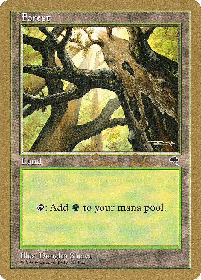 Forest (bs347) (Brian Selden) [World Championship Decks 1998] | Lots Moore NSW