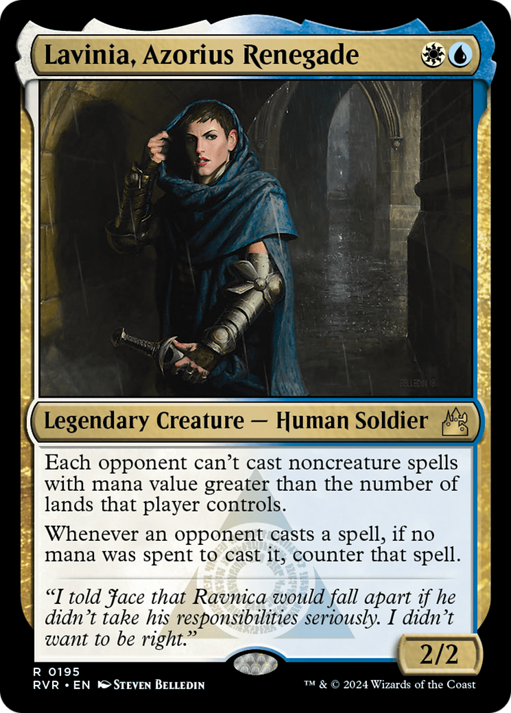 Lavinia, Azorius Renegade [Ravnica Remastered] | Lots Moore NSW