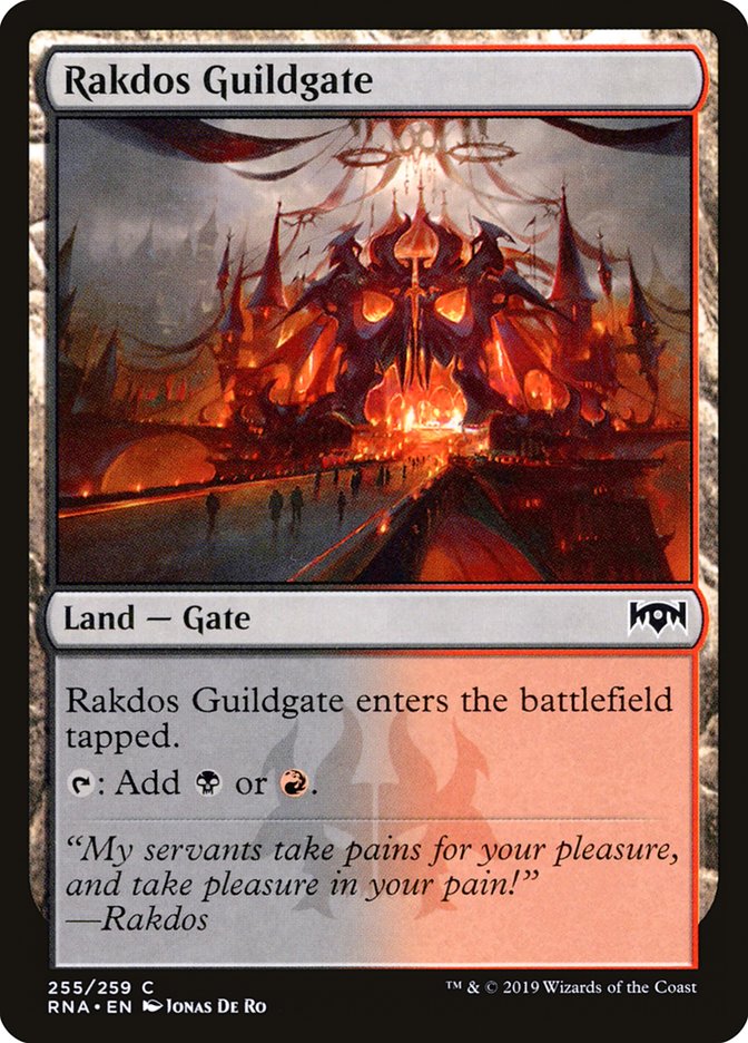 Rakdos Guildgate (255/259) [Ravnica Allegiance] | Lots Moore NSW