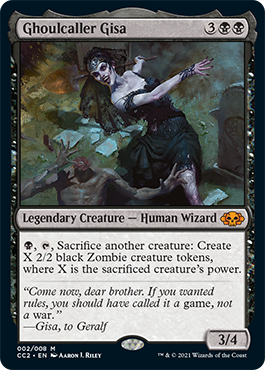 Ghoulcaller Gisa [Commander Collection: Black] | Lots Moore NSW